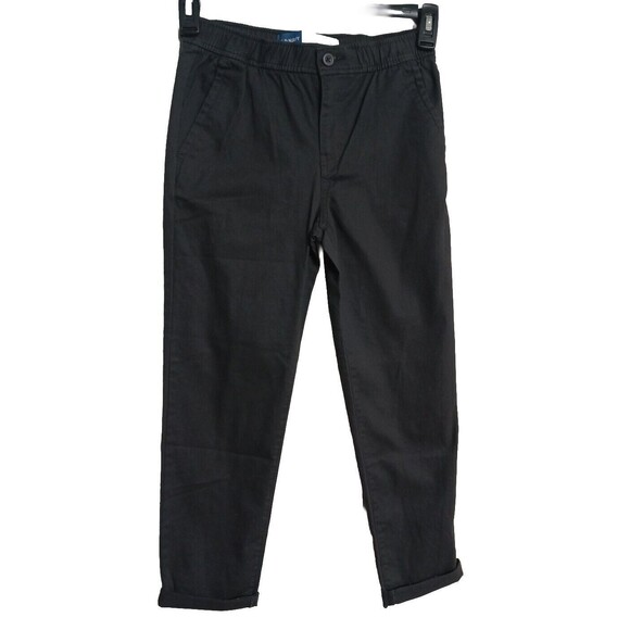 NWT Boys Old Navy Built-in Flex Taper Pants Size L (10-12) Charcoal - Picture 1 of 8